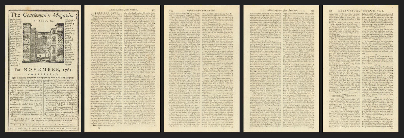Washington informs Congress of the French Fleet's arrival in Chesapeake Bay 1781
